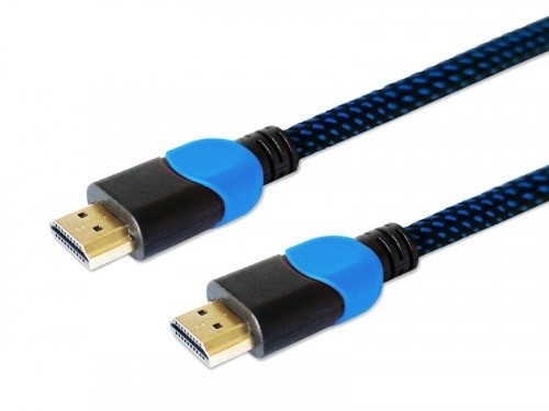 Kabel HDMI 2.0 dedykowany do Playstation niebiesko-czarny 1,8m, GCL-02